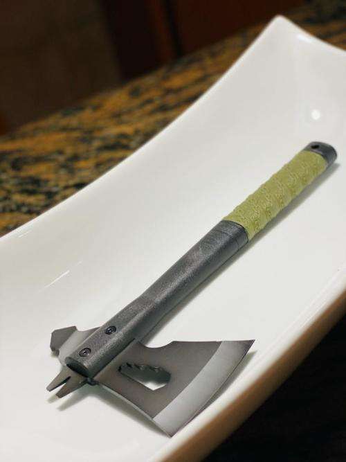 Survival Hatchet With Rubber Grip