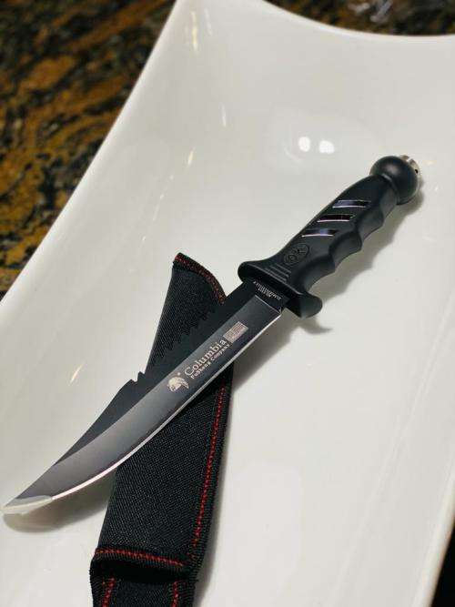 Hunting Knife (black carbon )