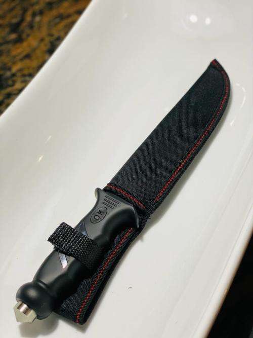 Hunting Knife (black carbon )