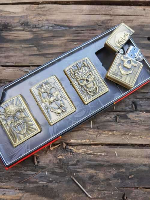 Metal Lighter (skull design )