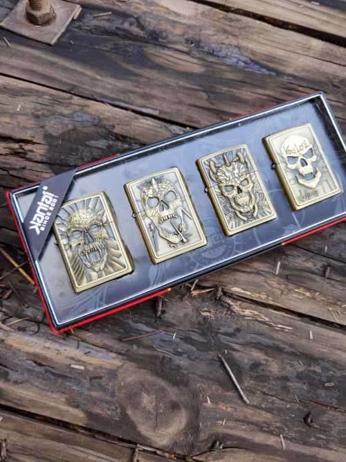 Metal Lighter (skull design )