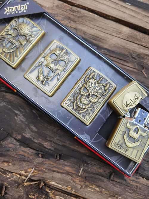 Metal Lighter (skull design )