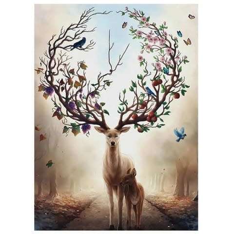 DEER Jigsaw Puzzles for Adults 1000 Piece