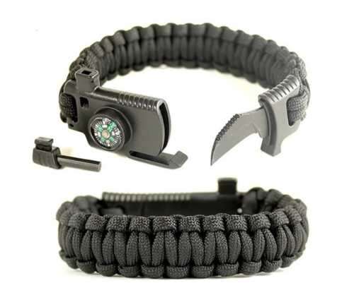 Outdoor Survival Bracelet(with blade)