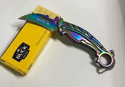 BUCK RAINBOW POCKET BLADE