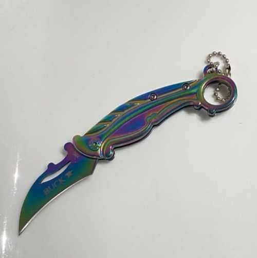 BUCK RAINBOW POCKET BLADE