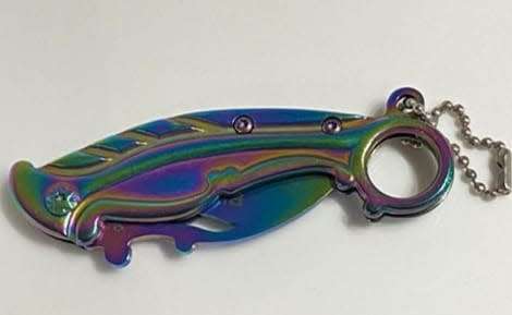 BUCK RAINBOW POCKET BLADE