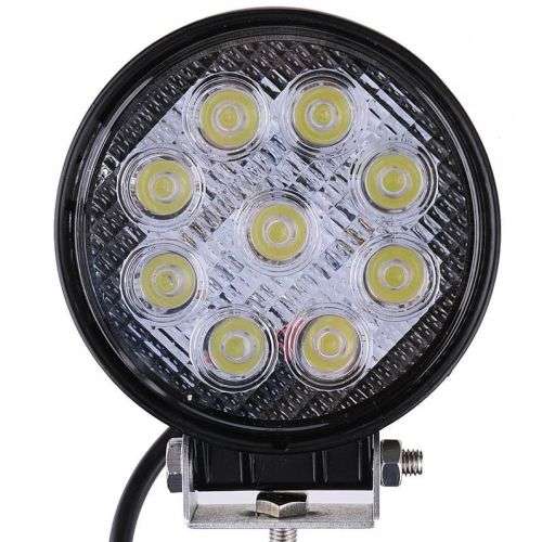 SUV LED Bakkie 4x4 Motorcycle Boat Headlight Spotlight 27W 3.5 Inch Round