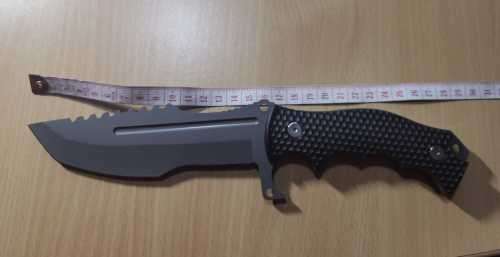 Survival Hunting Blade (camo holster tough grip)