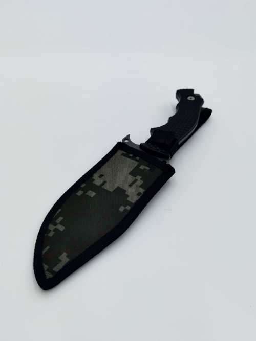 Survival Hunting Blade (camo holster tough grip)