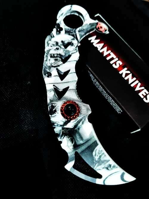 Hydro Dipped Karambit White