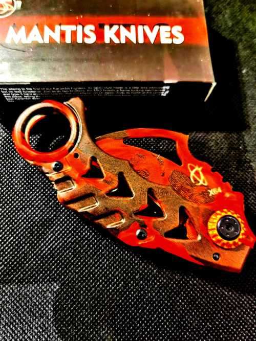 Hydro Dipped Karambit Firery Red