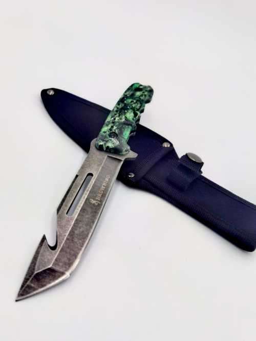 Browing Hunting And Gutting Knife (green)