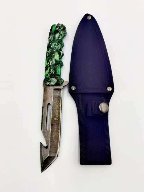 Browing Hunting And Gutting Knife (green)