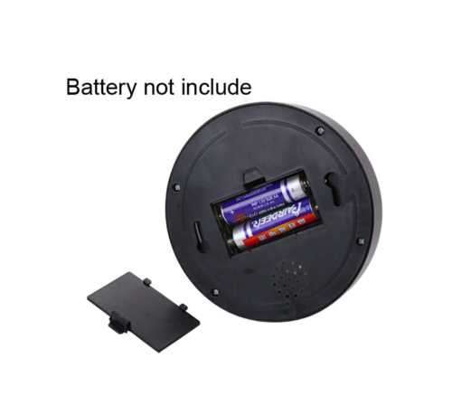 Realistic Looking Round Dummy Camera with Flashing Light