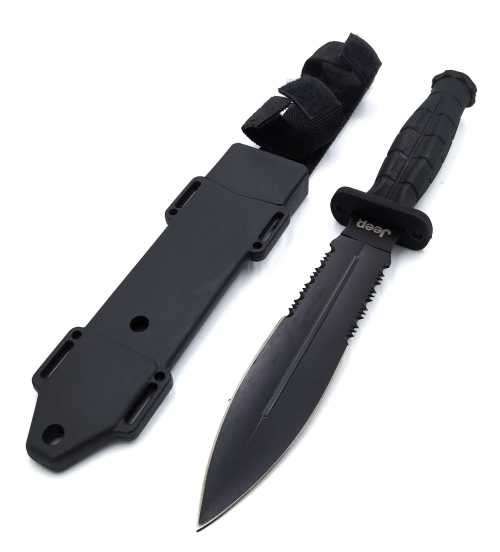 Hunting Dagger with rubber grip