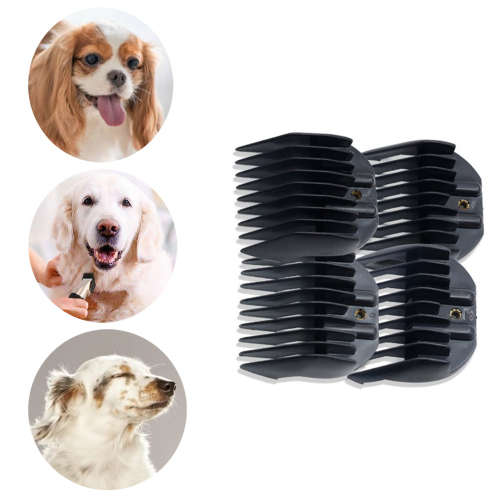 Pet Grooming Hair Clipper & Trimmer With 4 Clipper Heads (cute pink)