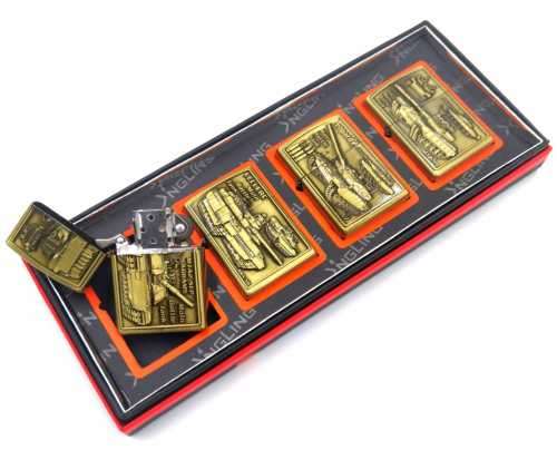 Metal Lighter Artillery Tank Collection set of 4
