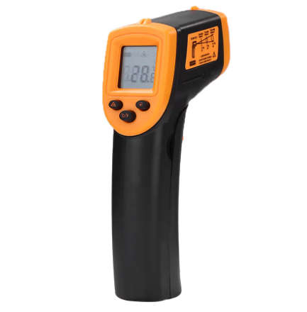 Ergonomic Industrial IR Non Contact Laser Dot Digital Thermometer