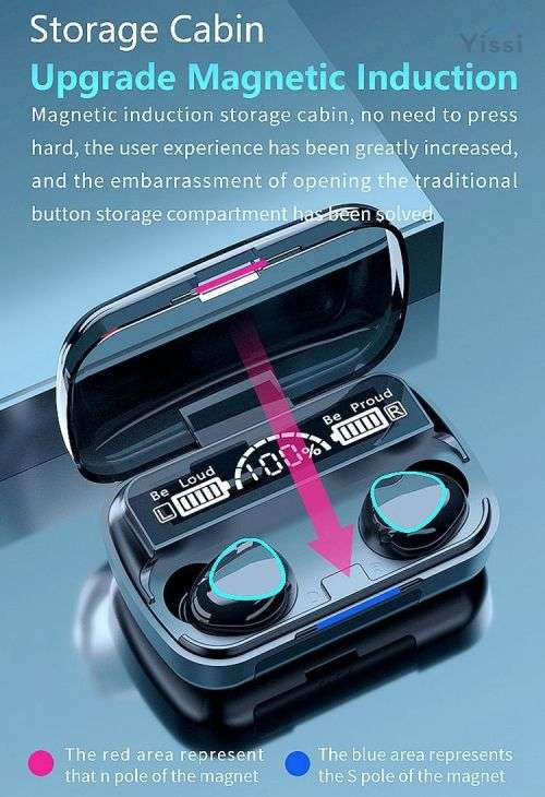 Bluetooth Gaming 3D Touch Earphones With Voice Assist