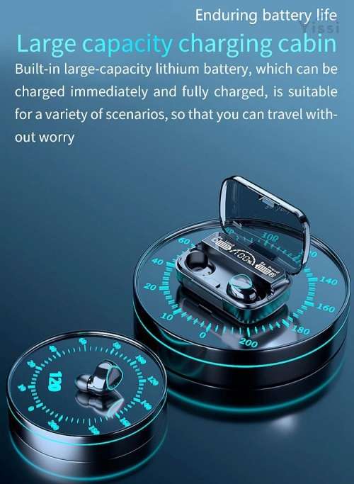 Bluetooth Gaming 3D Touch Earphones With Voice Assist