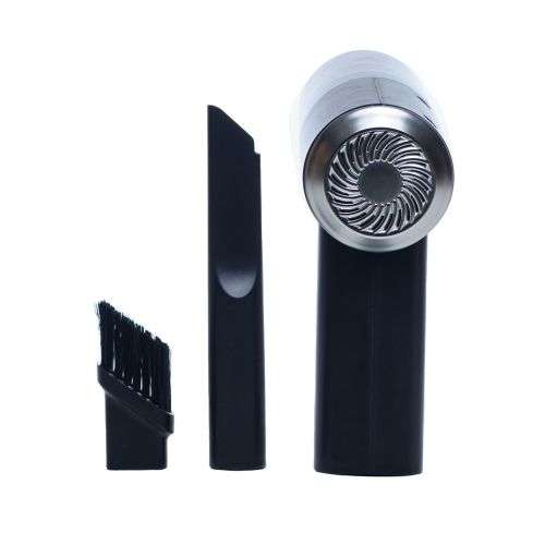 Rechargeable Lightweight Cordless Car & Home Portable Mini Vacuum Cleaner With Brush & Nozzle