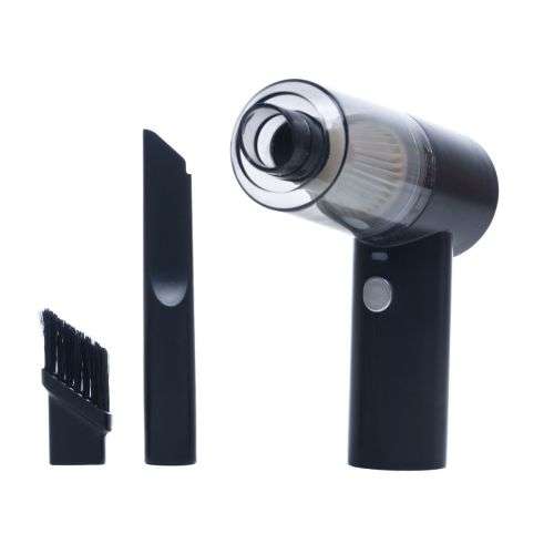 Rechargeable Lightweight Cordless Car & Home Portable Mini Vacuum Cleaner With Brush & Nozzle
