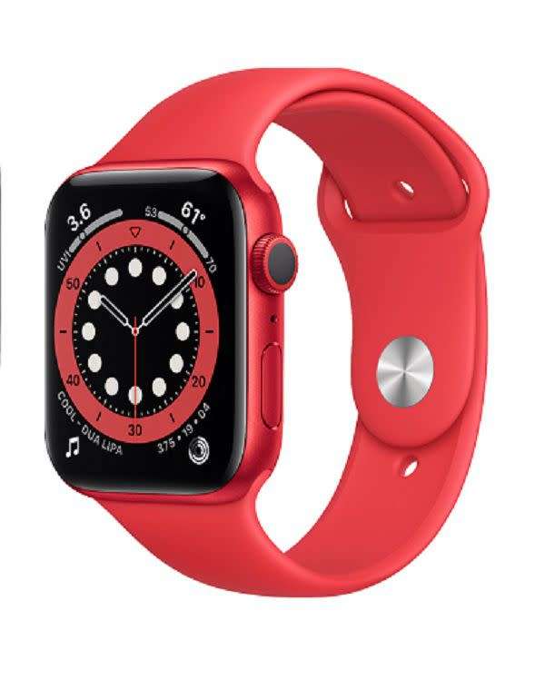 Model S8 Smart Watch For Apple iOS and Android Phones Fitness Tracker - red