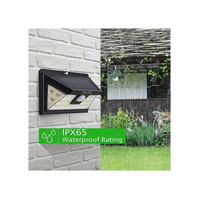 Solar Lights Outdoor Motion Sensor Light-Wall Light 24 LED-Wireless Waterproof