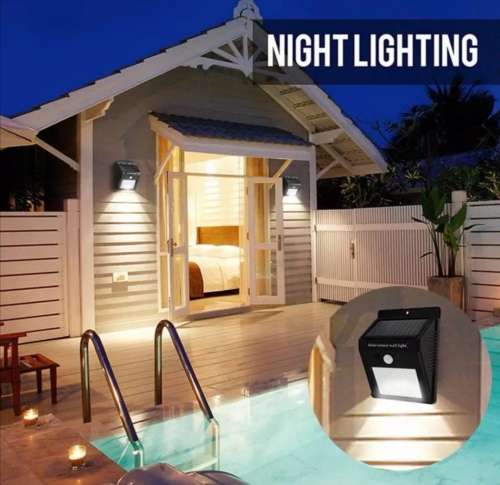 New 20 LED SOLAR LIGHT PIR plus light motion sensor Wall Light outdoor waterproof eco-friendly