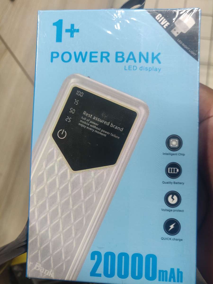 20000MAh Smart Powerbank For Phones And Tablets
