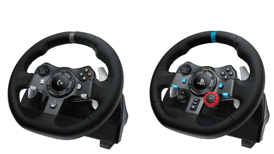 Logitec Driving Force Racing Wheel with Free Driving Force Shifter | PS4, PS3, Xbox, PC |