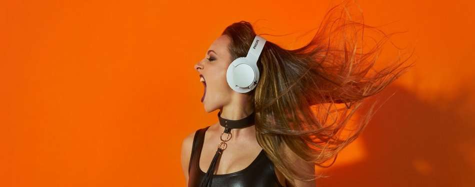 Philips Bass+ Headphone | White