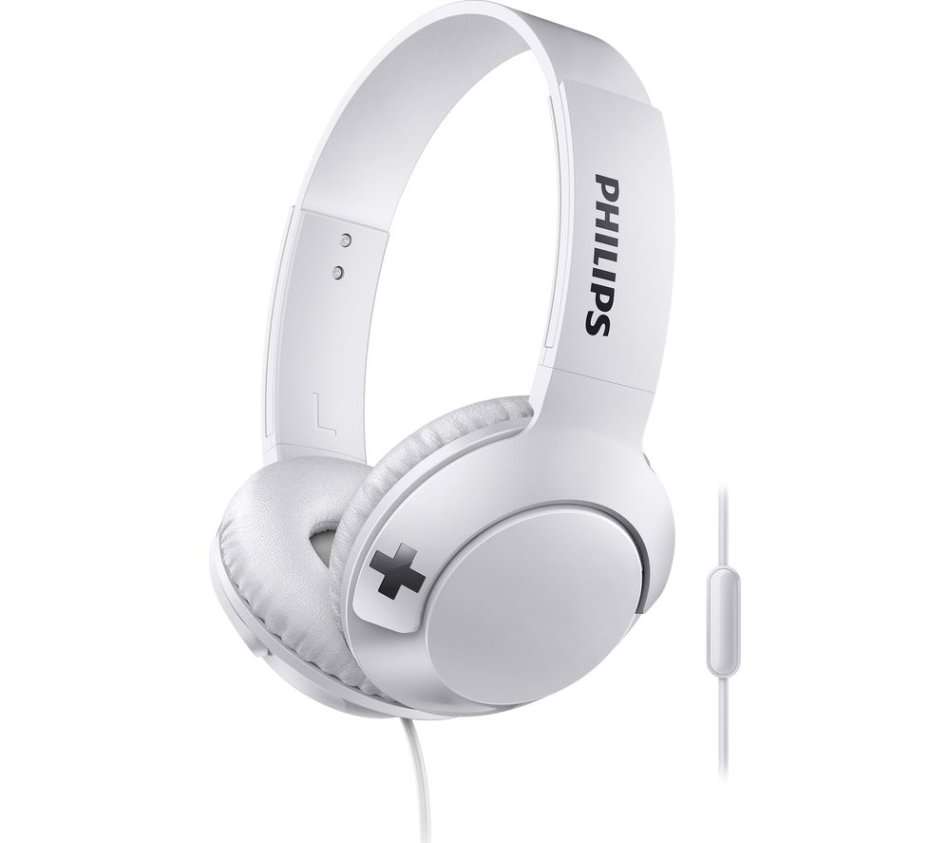 Philips Bass+ Headphone | White