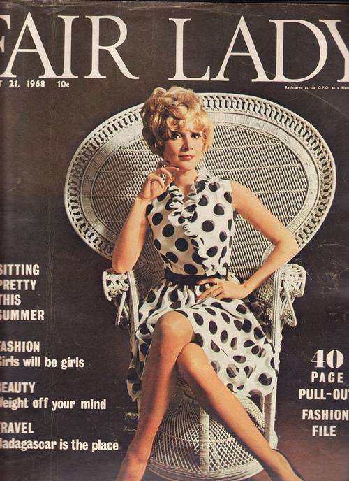 Take a Trip Down Memory Lane - 1967 - 1972 Fair Lady Magazines - 8 Issues LAST LOT