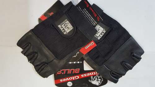BULLS GENUINE LEATHER GLOVES !!!! SHIPPING INCLUDED !!!!