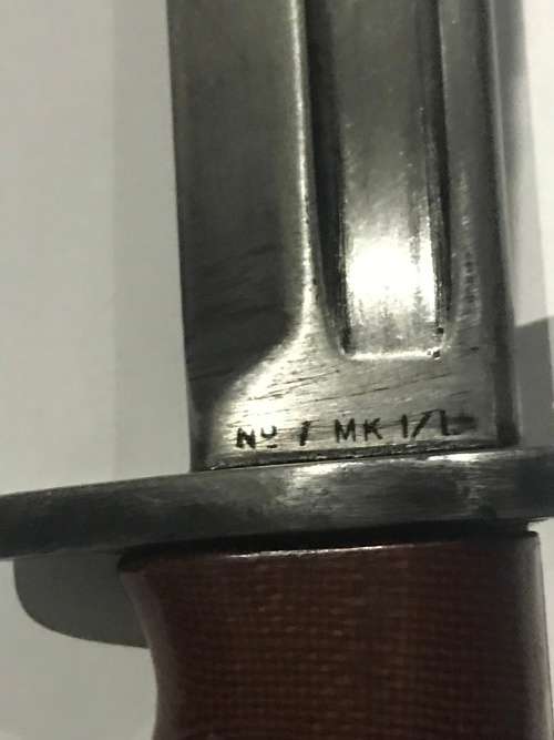 British NO 7 Bayonet
