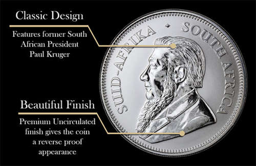 *Limited Edition* Premium Uncirculated 1Oz Silver Krugerrand..... Last 10 Available