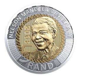 2018 Mandela Centenary R5 Coin *UNC* (Batch of 10)