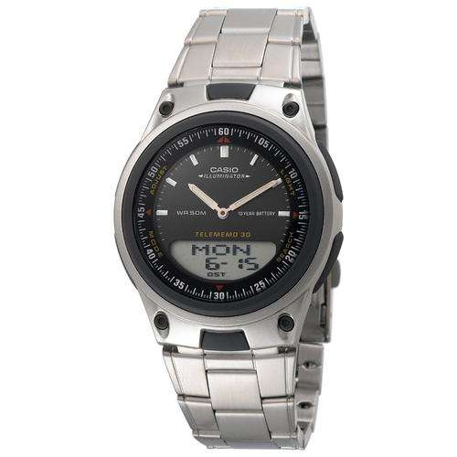 Casio Men's Ana-Digi AW80D-1AV 10-Year Battery Bracelet Watch