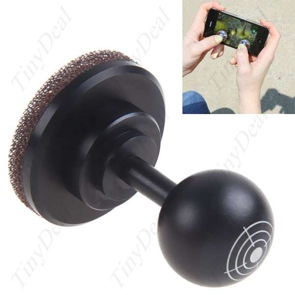 Joystick-It Arcade Joystick for iPhone iPad iPod Touch Tablet-Based Gaming - Black