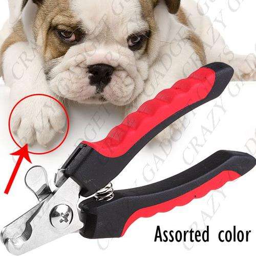 Straight Handle Pet Dog Cat Nail Clippers Scissors Nail Trimmer Handy Nail Care Grooming Tool