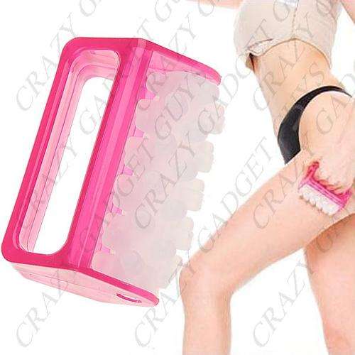 Slimming Body Cell Roller Massager Fat Cellulite Control Beauty Kit with 40pcs Concave-Convex Pellet