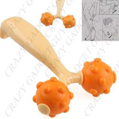 Portable Dual Ball Roller Blood Circulation Promote Rolling Massager