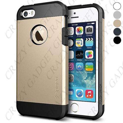 Double Layer Heavy Duty Tough Armor PC + TPU Case Back Cover Shell Protector for Apple iPhone 5s/ 5