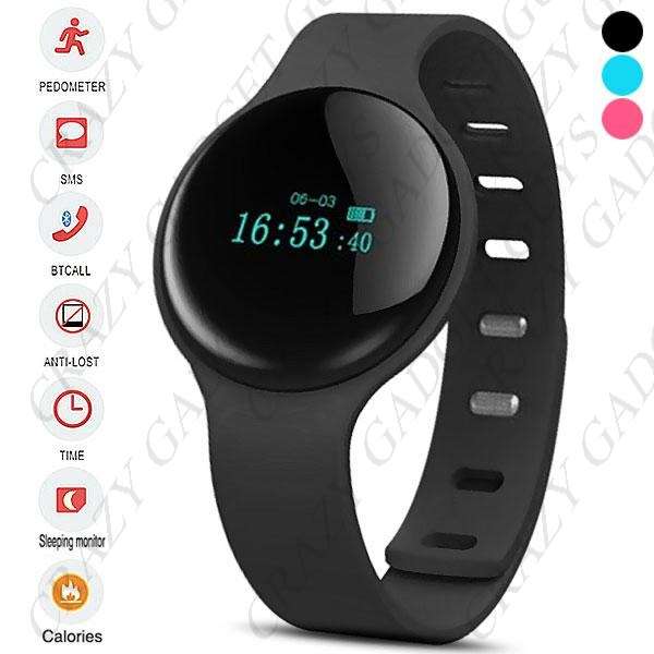 Bluetooth 4.0 Smart Bracelet Wearable Device Calories Pedometer Andrews Movement Sleep Health Watch