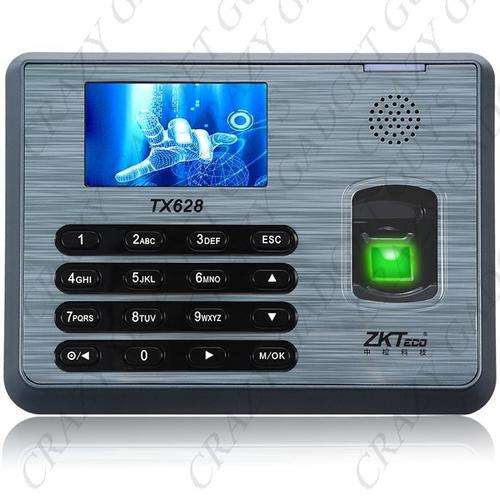 3" TX628 TCP/IP RS232/485 Multi-biometric Fingerprint Terminal Time Attendance Machine