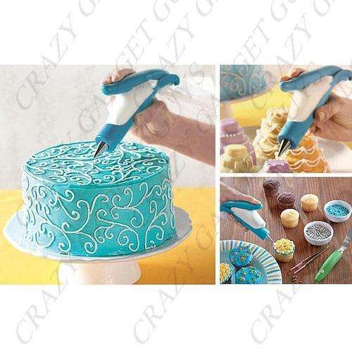 Soft Porcelain Icing Pen Cake Pastry Cookie Icing Decorating Pen Bakeware Tools