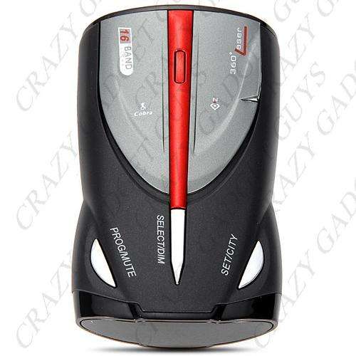 COBRA 16 Band 360 Degree 1.5" LCD Digital Radar Detector