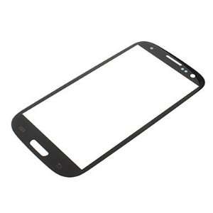 LCD Screen Front Glass Lens for Samsung Galaxy S3 I9300  PEBBLE BLUE